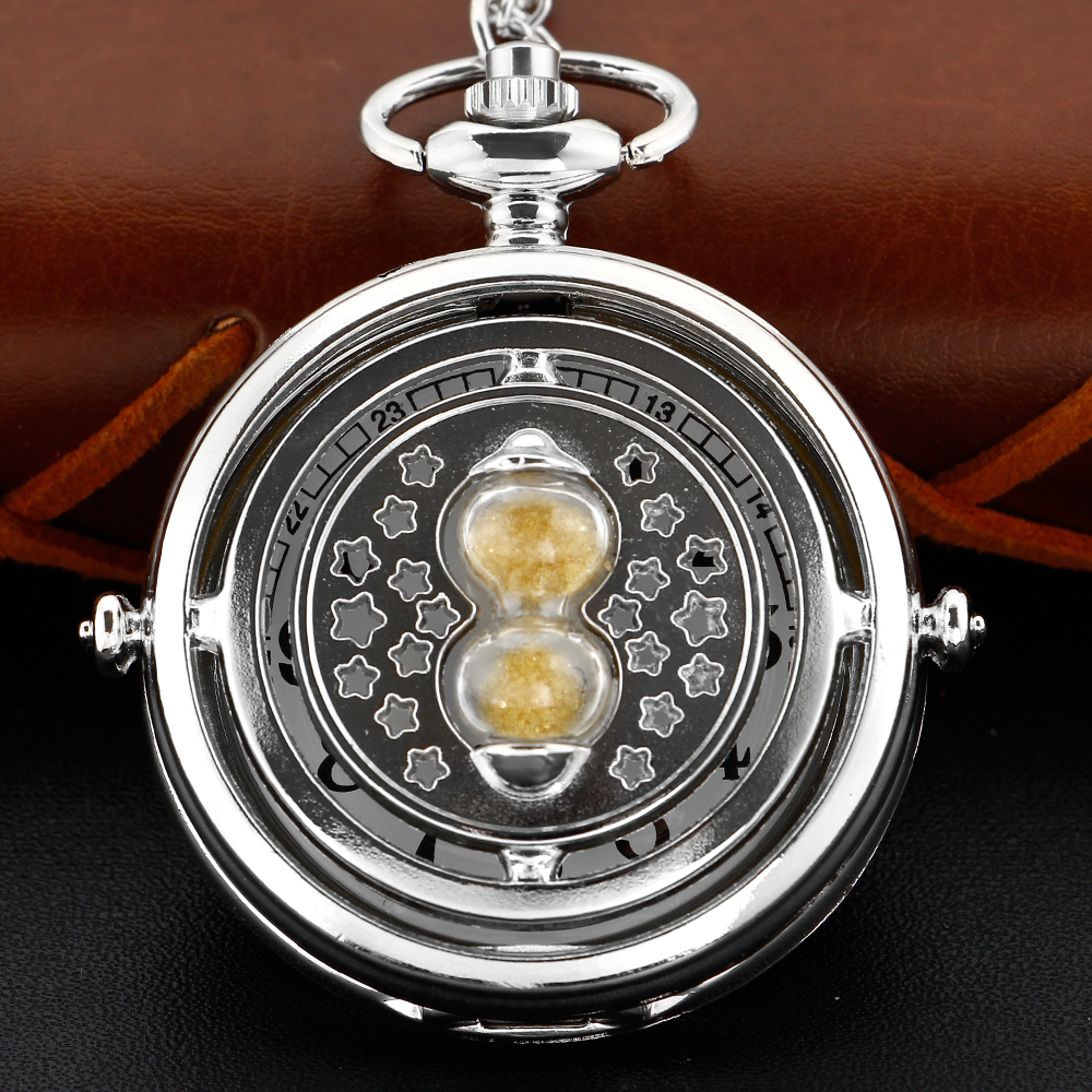 Reloj de bolsillo de cuarzo con cadena Sun Moon Time, colgante Retro para hombres y mujeres, collar, accesorios, reloj, el mejor recuerdo
