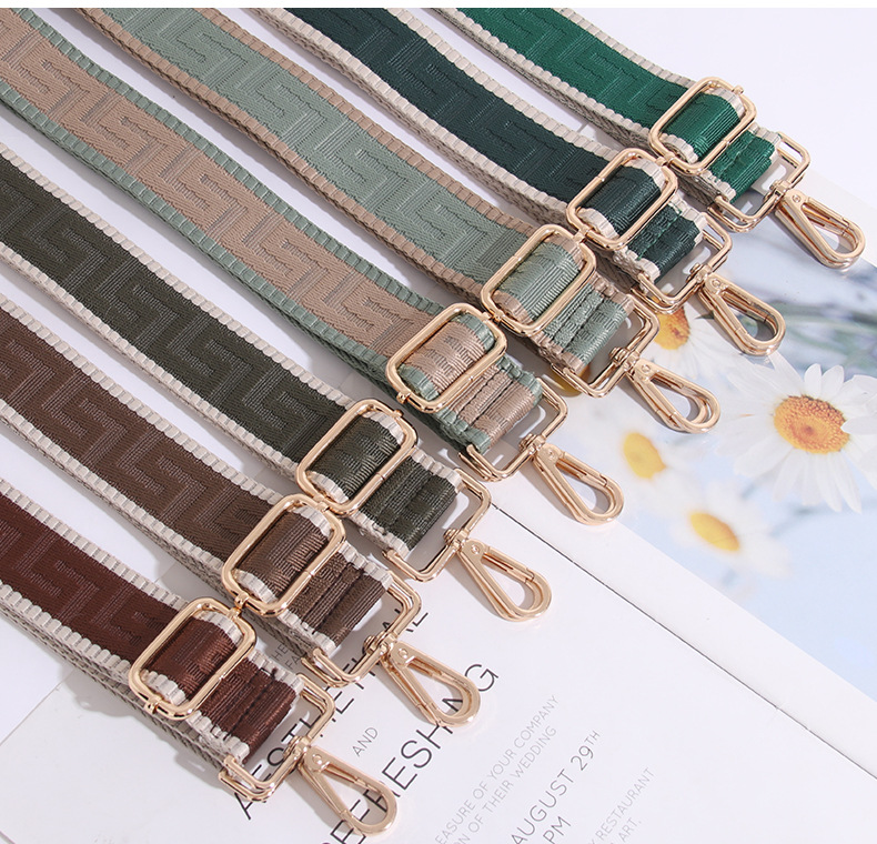 Bolso de mano para mujer, cinturón ancho de 3,8 cm, bandolera, correa de repuesto, correa ajustable, pieza de bolso, accesorio, accesorios para bolso