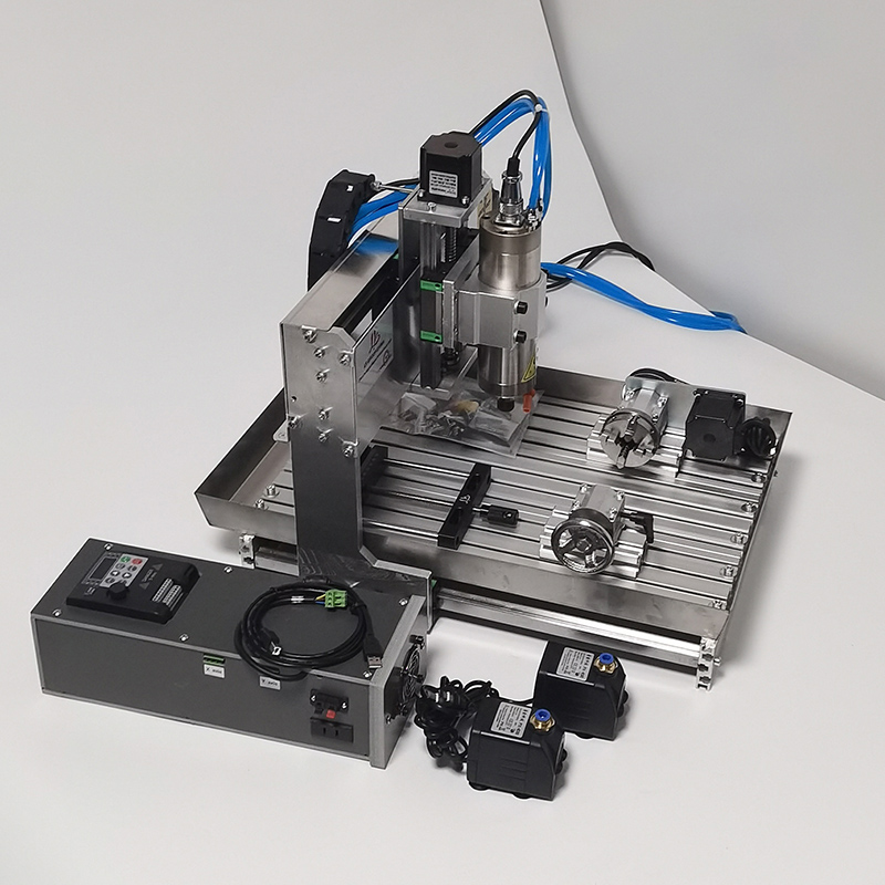 2200W 5 แกนโลหะแกะสลักเครื่อง 6040 4 แกน CNC Router 3040 PCB แกะสลัก 3020 เจาะและมิลลิ่งเครื่องอ่างล้างจาน