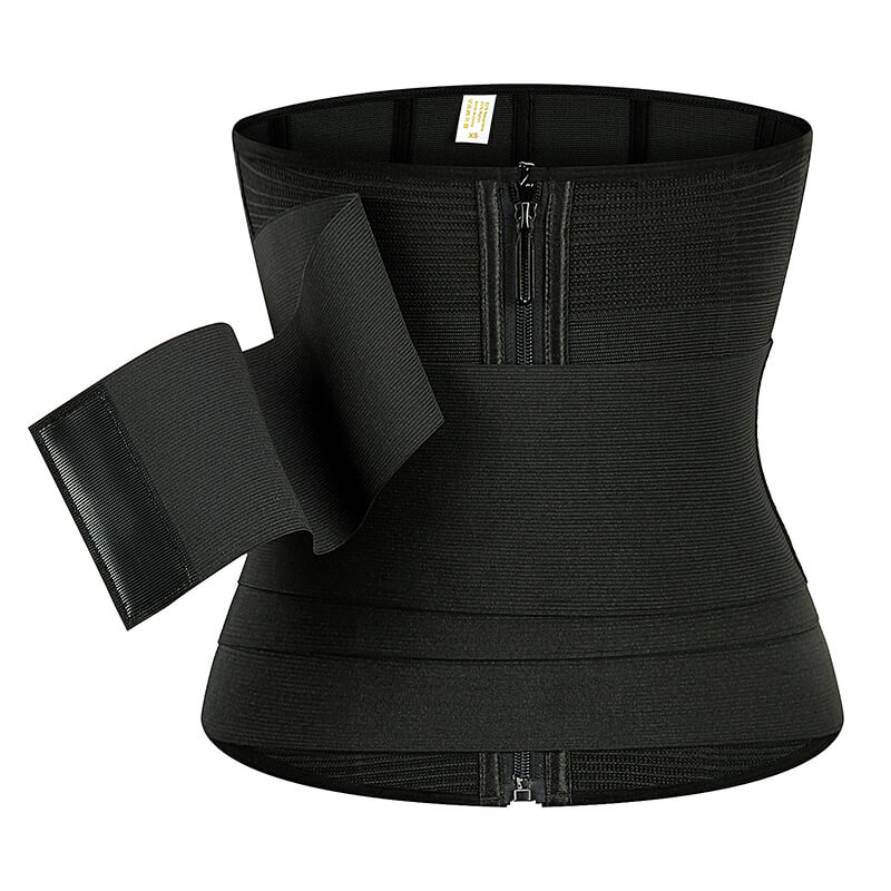 9 ossos de aço cintura trainer corpo shaper ajustável barriga controle snatch me up envoltório estiramento bandas magro corpo shaper feminino