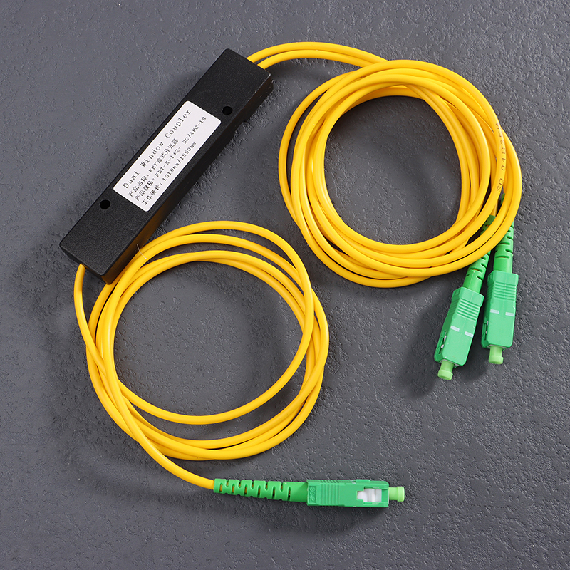 Séparateur de Fiber optique FTTH 1x2, 1 Point 2, boîte de séparation de Fiber optique conique 1 à 2, boîte de séparation SC/APC, accessoires informatiques