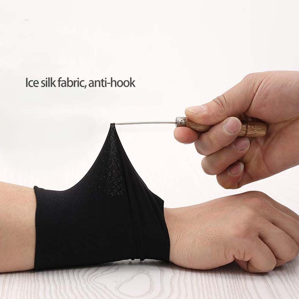 Elastische polsafdekking Outdoor voor heren Dames Koelmouwen Zonnebrandcrème Pols Ijszijde Mouwen Sportpolsband Fietsen Armmouwen