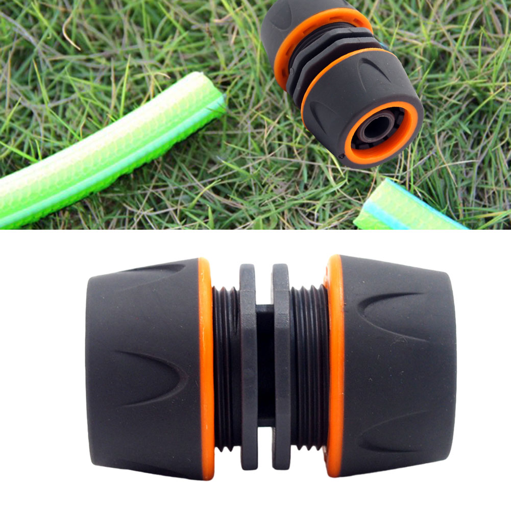 1pcs 1/2 인치 호스 조이너 확장 커넥터 어댑터 정원 호스 파이프 급수 관개 확장 수리 커넥터