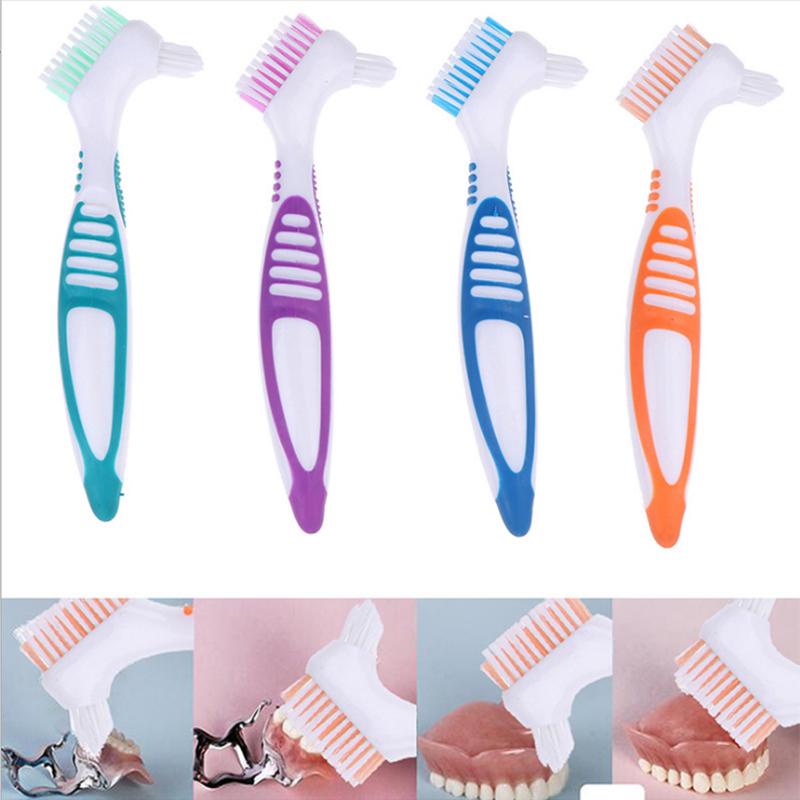 2pcs 치과 리테이너 치열 교정 입 가드 틀니 보관 케이스 상자 치아 브러시 구강 위생 용품 주최자 액세서리