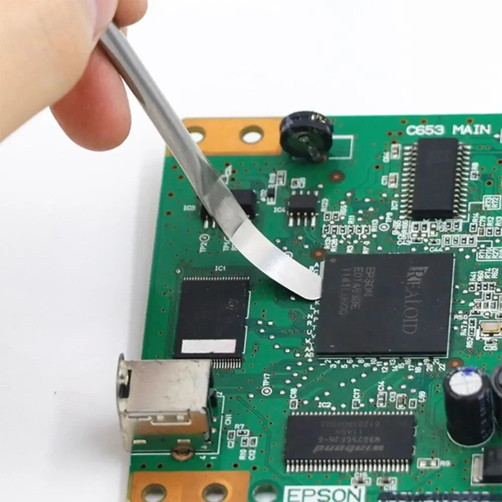 8 pz CPU IC Colla di Rimozione Strumento di Riparazione Del Telefono C Chip di Riparazione Lame Sottili Riparazione Piratica Strumento Mano Per Il Telefono Mobile Del Computer