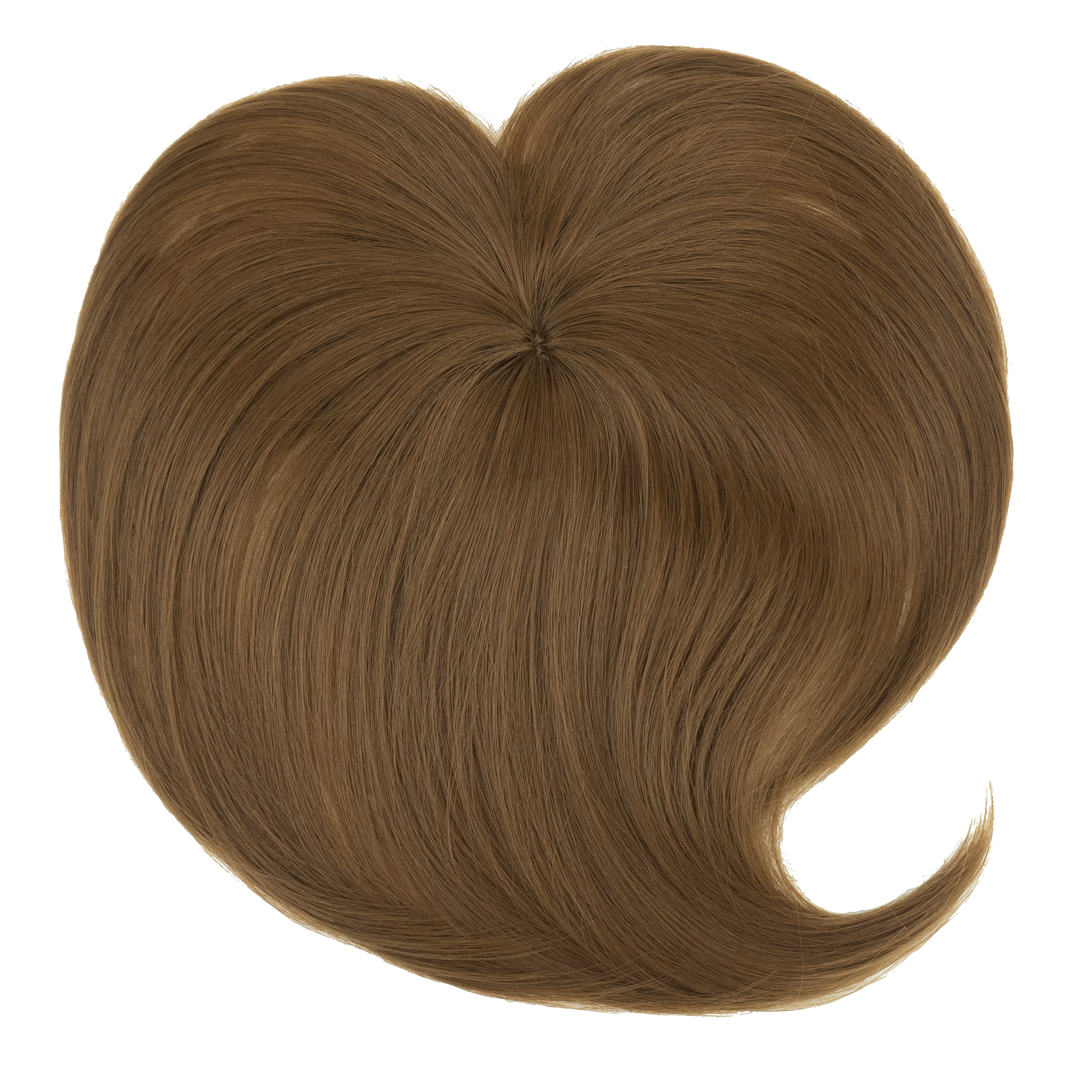 Soowee Topper de cabelo sintético com franja invisível 3D peruca de cabelo postiços fechamentos de cabelo superiores para homens e mulheres