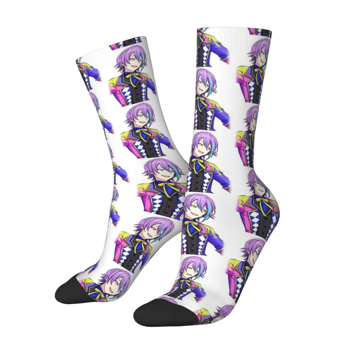 Project Sekai Emu Otori Anime, Rui Kamishiro Men Women Socks Cycling Novelty Spring Summer Autumn Winter Stockings Gift