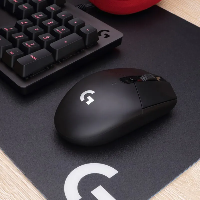 Logitech g304光速ワイヤレスゲーミングマウス6つのプログラム可能なボタン12000dpiバッテリーusbストックrgbワイヤレスマウス