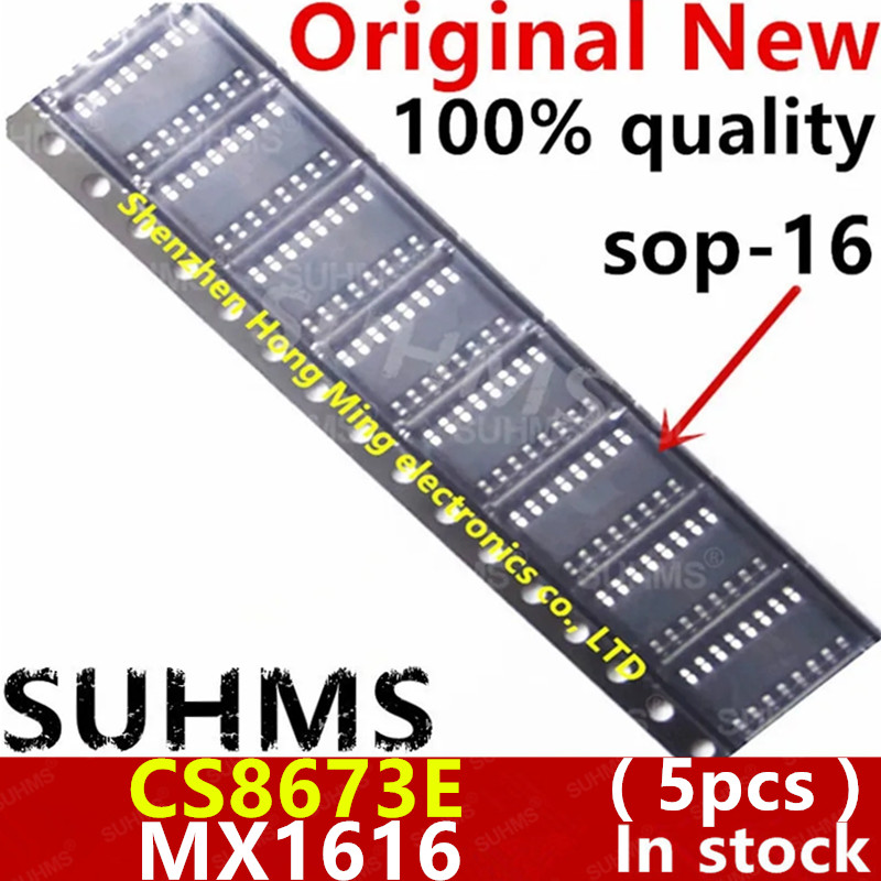 (5 Stück) Neue CS8622E CS8623E CS8626E CS8655E CS8673E CS8676E CS8679E MX1616 MX1616L MX1616H MX161616G MX1616RX2 sop