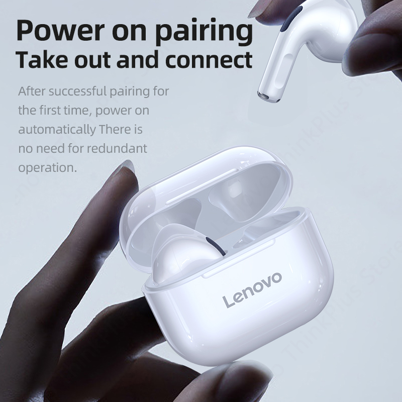 Lenovo lp40 sem fio bluetooth fones de ouvido tws controle toque fone de ouvido jogos hd chamada com microfone 2025 nova escolha