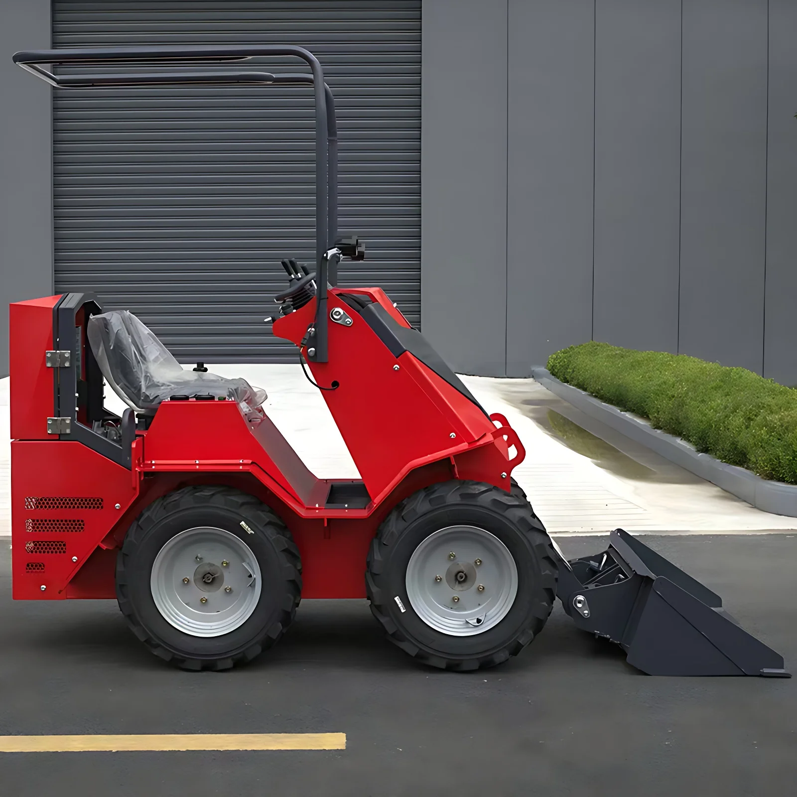 Wheel Skid Steer Loader Customized  Mini  loader Skidsteer  loader Front Loader  Free shipping Kubota EPA Euro V Small Loader