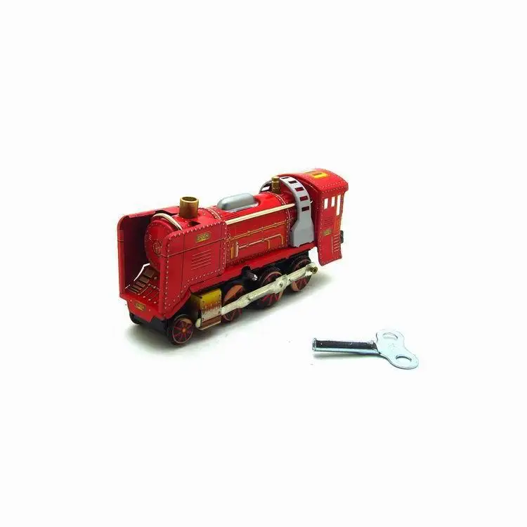 MS410 内燃エンジン機関車時計じかけクリエイティブギフトマイクロフィルム写真小道具鉄のおもちゃ