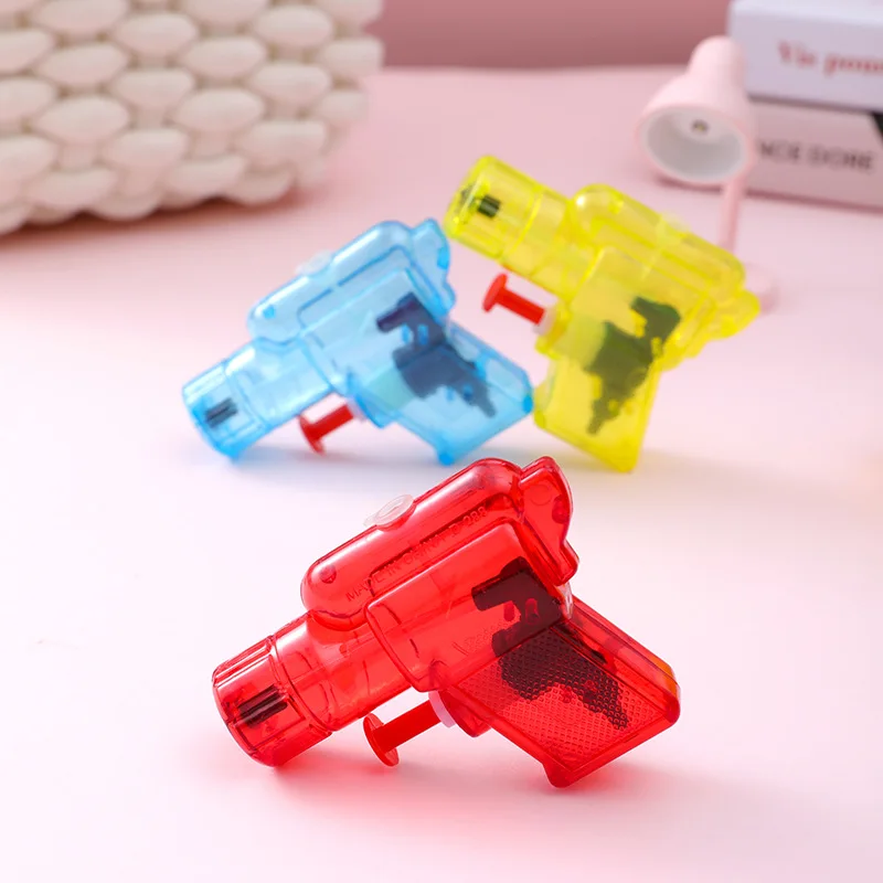 1 pçs mini pistola de água crianças brinquedo simples praia água diversão jogando verão piscina brinquedos para crianças presente
