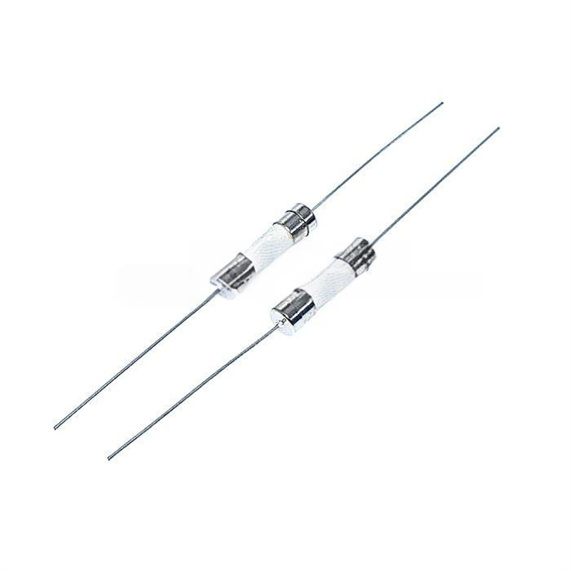10 Stück Keramik-Sicherungsrohr mit Leitungen, 5 x 20 mm, 1 A/2 A/3 A/5 A/10 A/15 A/20 A, 250 V, gerader Stecker