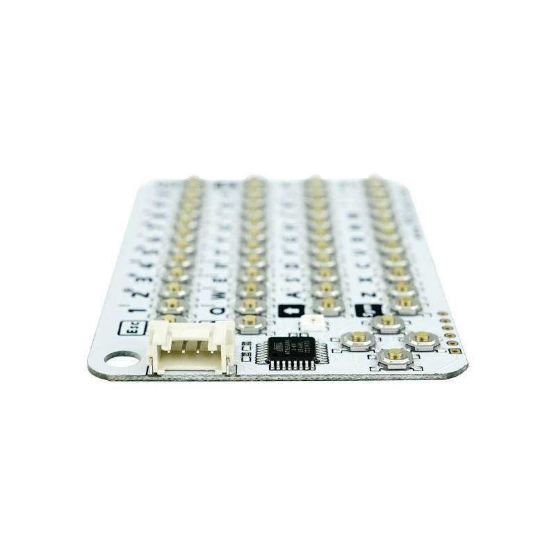 M5Stack Oficial CardKB v1.1 Mini Unidad de teclado QWERTY de 50 teclas con MCU ATMega8A, I2C, LED RGB, programable para UIFlow (MEGA8A)