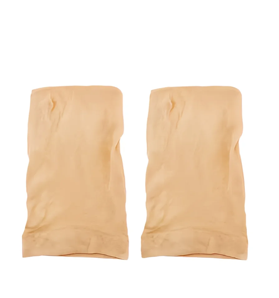 Meia-calça de malha de nylon ventilada, meia-calça nude, meia-calça, malha elástica, para fazer perucas, tamanho livre