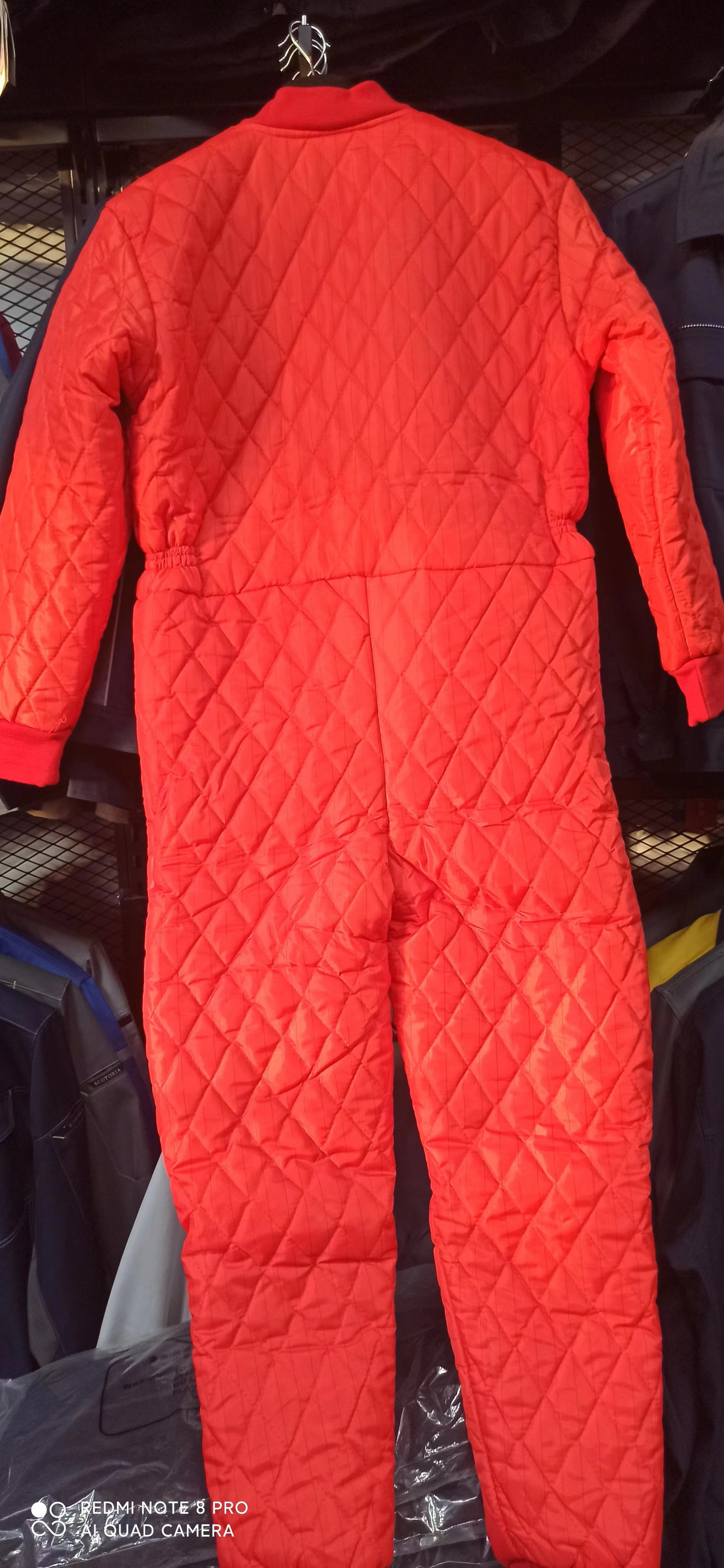 Winter-Arbeitskleidung, Kühllager-Arbeiter-Overall, mit Baumwolle gepolstert, Arbeitsoverall, warm, dick, Thermo-Overall, Lager, Werkstatt