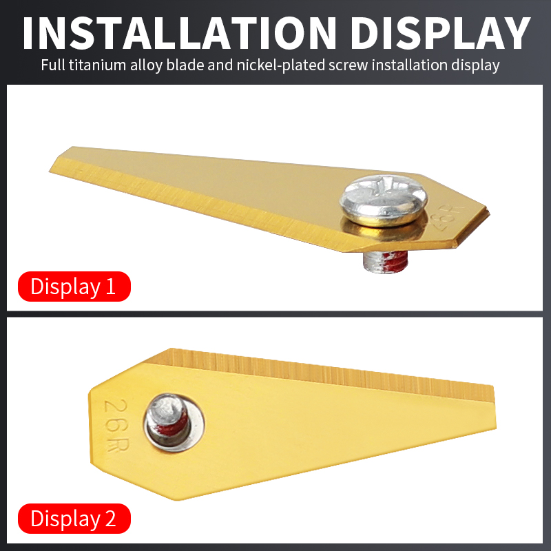 Сменные лезвия для газонокосилки Onnfang 9/18/27 шт. в упаковке