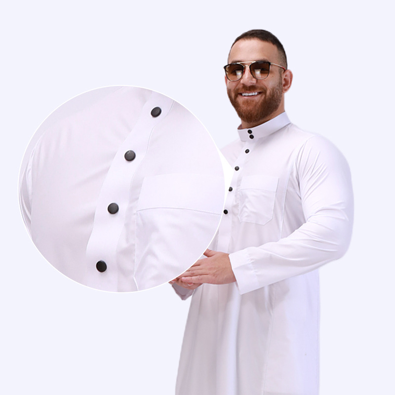 男性用ロングアバヤローブドランチョローブ、イスラム教徒服、islkaftan、Pouri arab、pakパキスタンイスラム服
