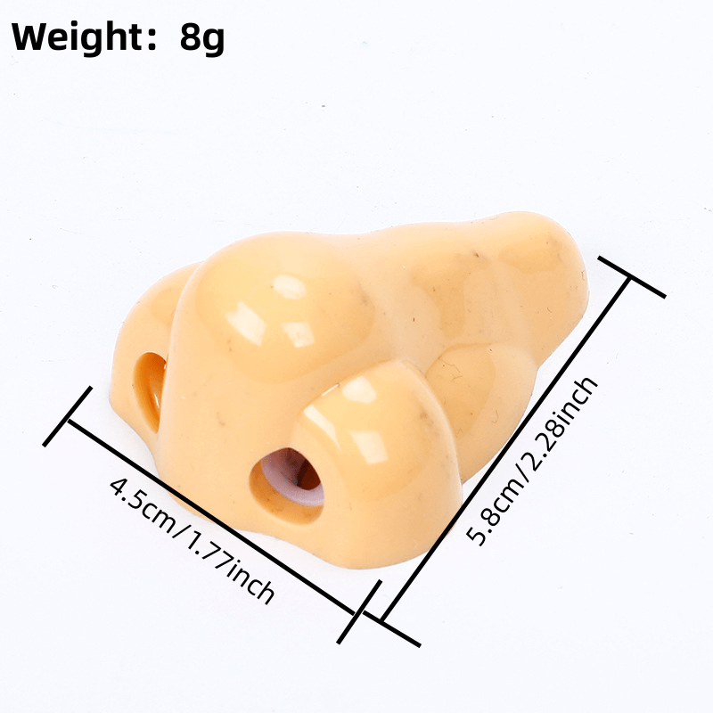 Sacapuntas creativos en forma de nariz, sacapuntas divertido para nariz, suministros escolares, premios para niños, recuerdos de fiesta, 1/12 Uds.