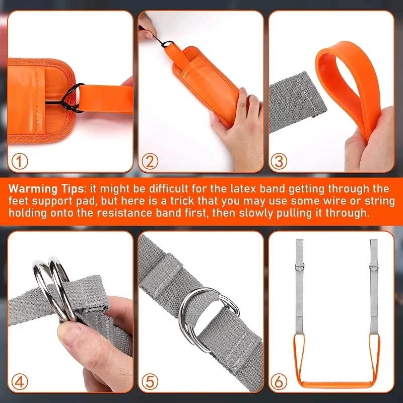 Banda de alimentación para dominadas con barra horizontal, banda de asistencia de entrenamiento ajustable, banda elástica, fitness en casa para hombres y mujeres, 1 ud.