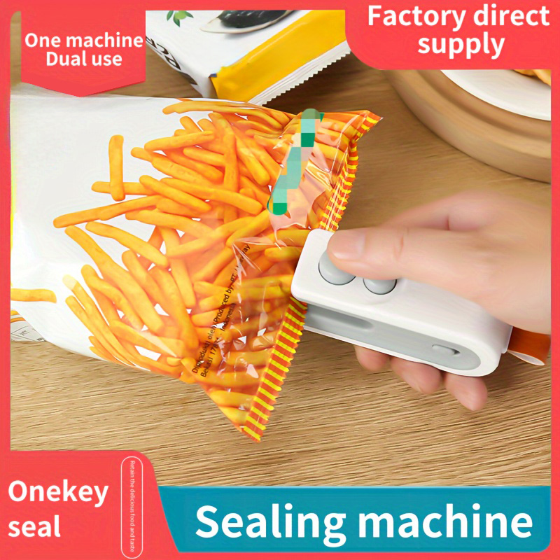 Xiaomi Voedselzak Sealer Handpers Behoud Zakken Sealer Multifunctionele Vacuüm Seal Klemmen Vochtbestendig Thuis Camping Reizen