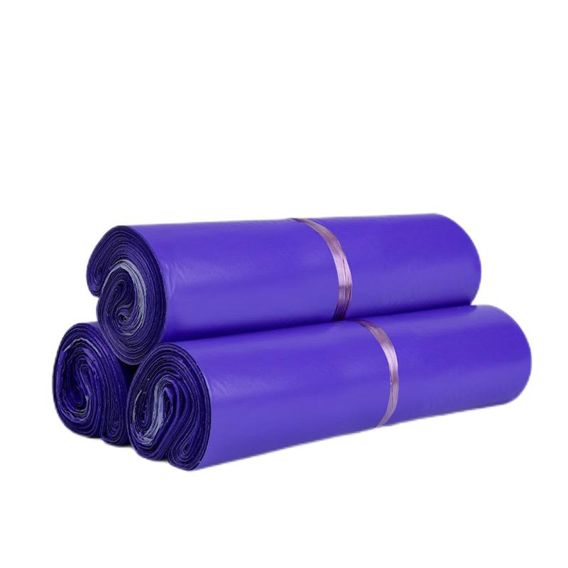 Sacs d'expédition colorés en plastique PE Opaque, 50 pièces/paquet, enveloppes Express, sacs d'expédition de stockage, sac de courrier auto-adhésif