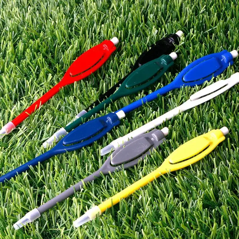 Bolígrafo de puntuación de Golf, Clip de lápiz, tarjeta de puntuación, accesorios de Golf, herramienta de puntuación de grabación, borrador, suministros de marcador de Golf, 10 Uds.