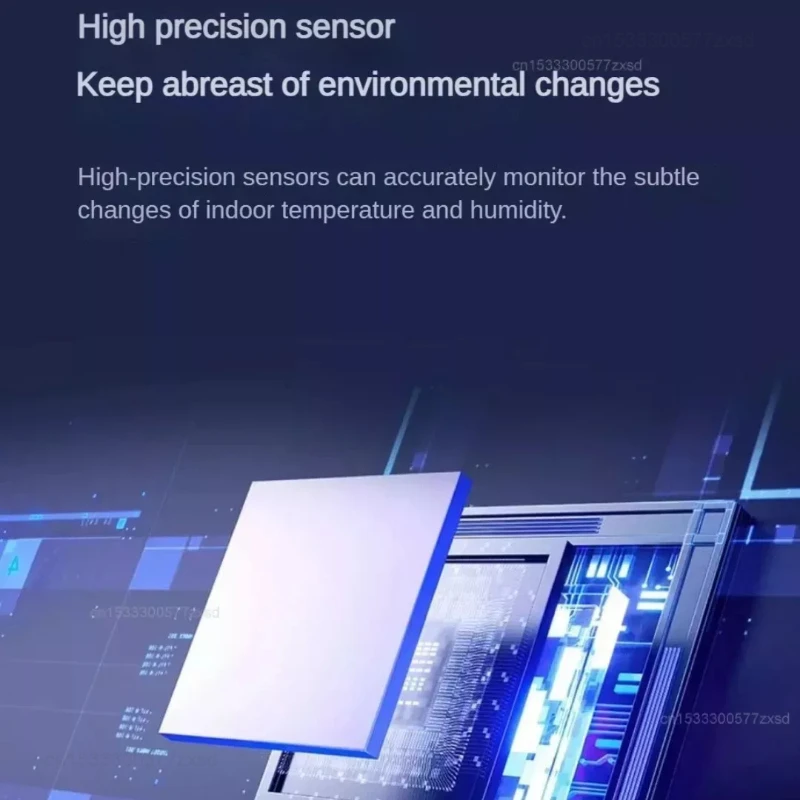Xiaomi MiaoMiaoCe Intelligent Thermometer Hygrometer Multi Function Clock HD Digital Display Weather Station Standing Hanging