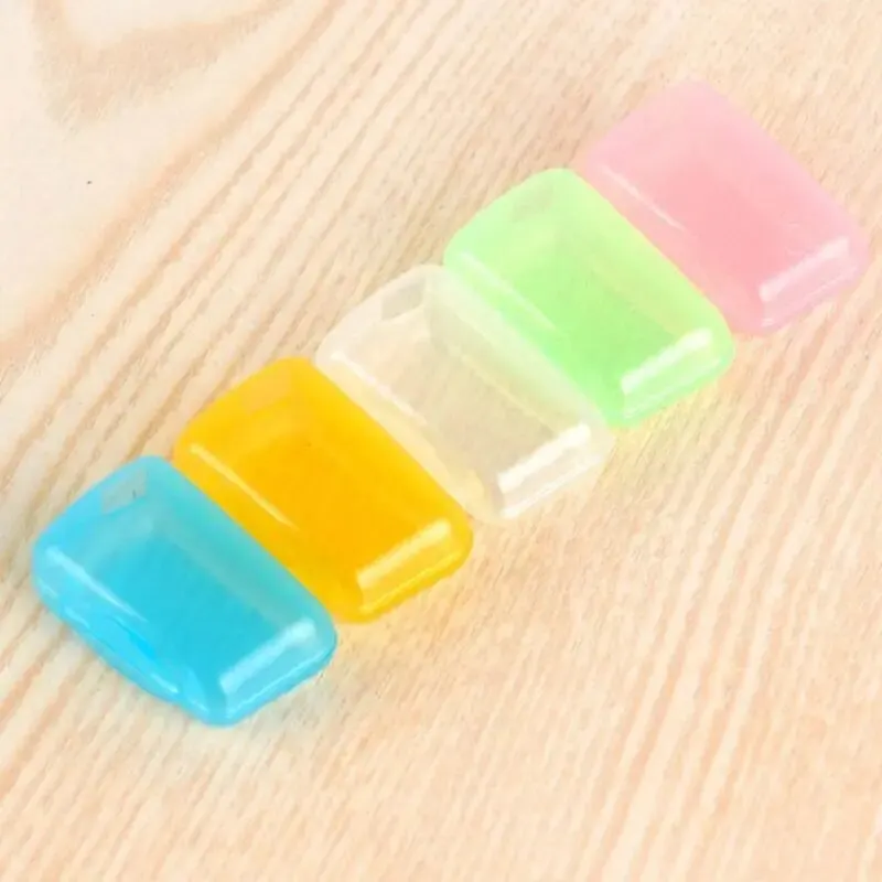 Funda para cepillo de dientes portátil, funda protectora para cepillo de dientes portátil de viaje, funda a prueba de polvo para exteriores, funda portátil para cepillo de dientes de viaje, 5 uds.