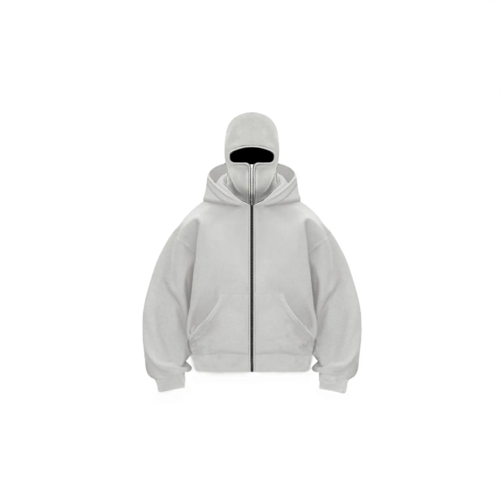 2025 outono masculino balaclava y2k gótico harajuku inverno novo item duplo moletom com capuz masculino máscara com zíper roupas esportivas femininas