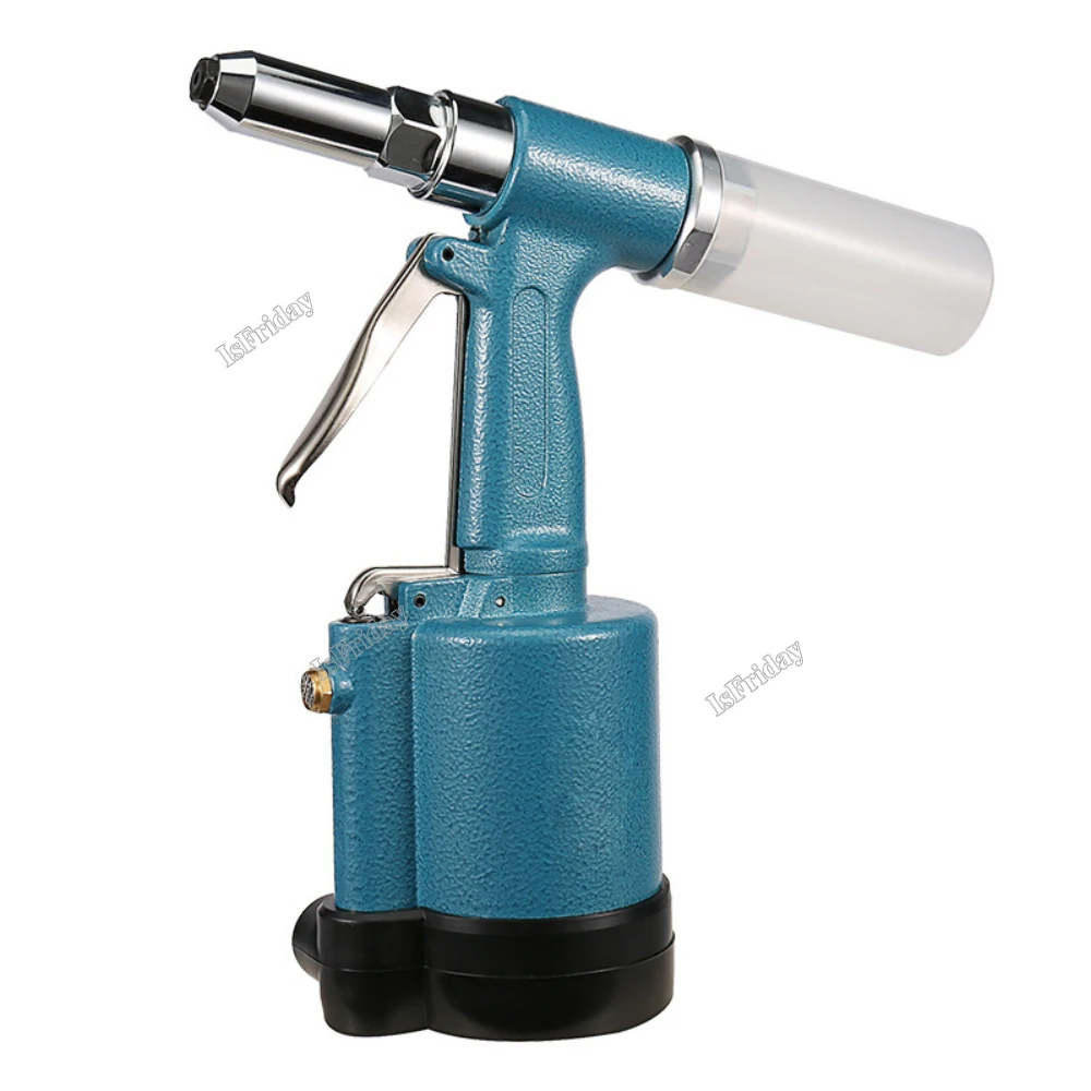 Herramienta neumática Remachadora de aire de tres mordazas Pistola remachadora neumática de alta resistencia - Capacidad 2,4/3,2/4,0/4,8, Herramienta de remachado de uñas industrial