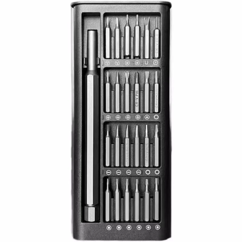 25/63 in 1 magnetisches Präzisions-Schraubendreher-Set, professionelle Reparaturwerkzeuge für Telefon, PC, Elektronik, Computer mit Torx-Sechskant-Bits