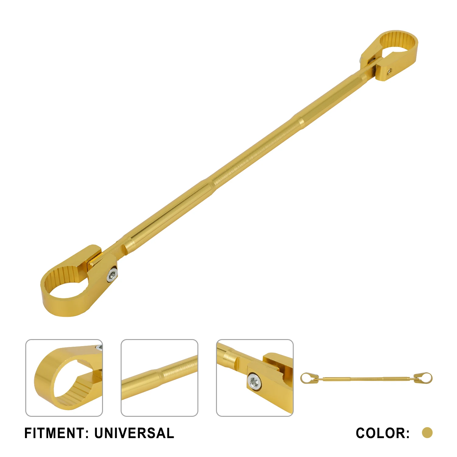 CNC Balance Bar Motorfiets Accessoires 7/8 "22 MM Universele Lat Versterken Stuur Uitgebreide Versterken Handvat Hendel Bar
