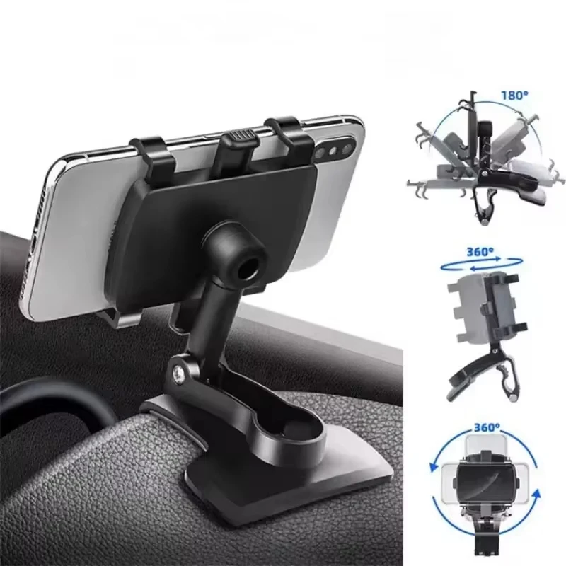Support de téléphone portable de voiture multifonction, cluster de jouets de voiture, support de téléphone portable universel, support de navigation, partenaires de voiture, support rapide