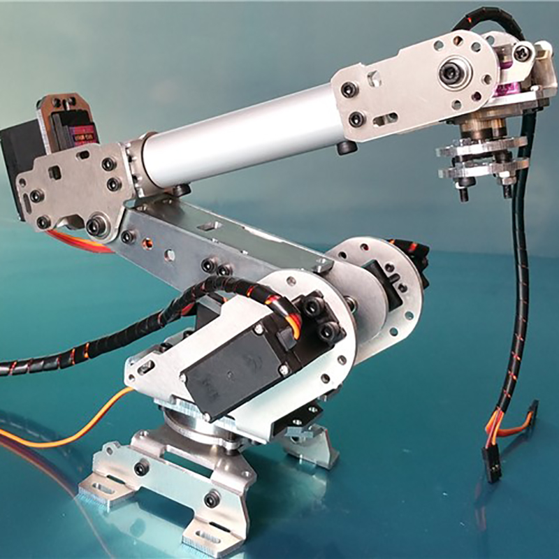 Multi-Dof Robotarm Abb Industriële Manipulator Klauwgrijper Met Mg996r Voor Arduino Robot Diy Kit Naar 6-assige Robotarm Project