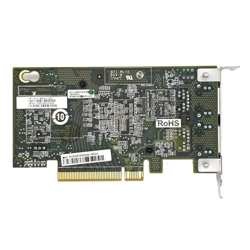 Чипсет Inte X540-T2 10G PCIe x8, двойной медный порт RJ45, 10 Гбит/с, сетевая карта Ethernet, совместимая с PCIE-x8 PCIE-X16