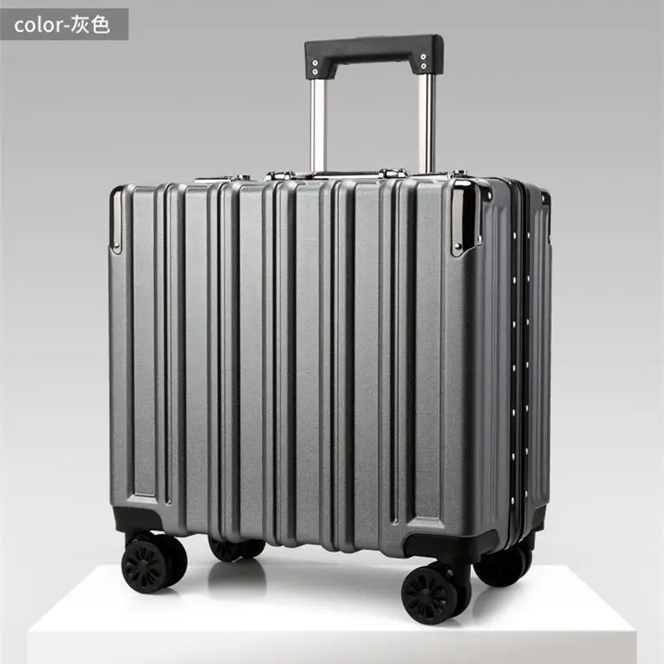 Malas de cabine com rodas universais espessadas e duráveis, fechaduras combinadas resistentes, rodas silenciosas, estojos para carrinho