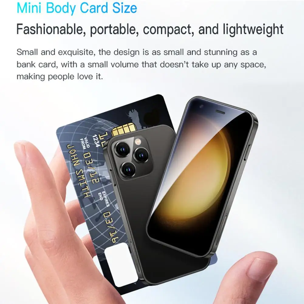สําหรับ SOYES Sono XS15 Mini Mobile กระเป๋าขนาดเล็กพิเศษ Android Quad Core 2GB RAM + 16GB ROM สําหรับผู้สูงอายุของขวัญสําหรับผู้สูงอายุ