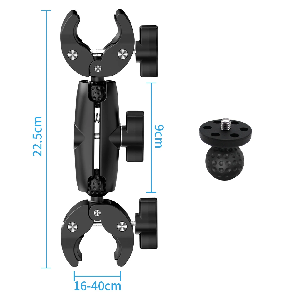 Palo de Selfie para montaje en bicicleta de motocicleta Insta360 x2 x3 x4 x5, Kit de accesorios para manillar monopié de motocicleta Insta 360 x2 x3 x4 x5