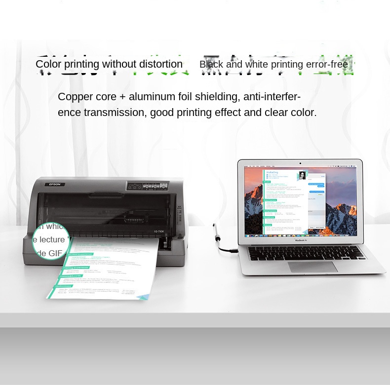 1 メートル/1.3 メートル USB 高速 2.0 A に B オスプリンタケーブルキヤノンブラザーサムスン Hp エプソンプリンタコード usb プリンタケーブル