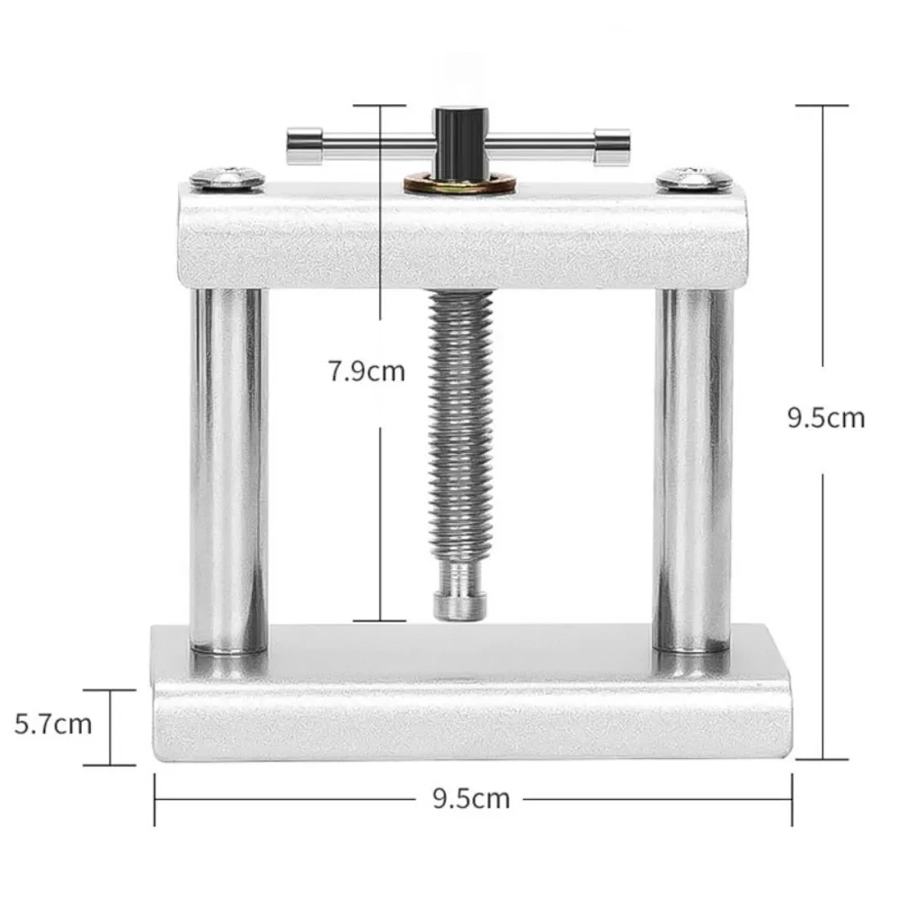 Profesjonalny zestaw pras do zegarków Narzędzie do zamykania kopert i matryce montażowe do zestawu matryc do naprawy zegarków zegarmistrzowskich