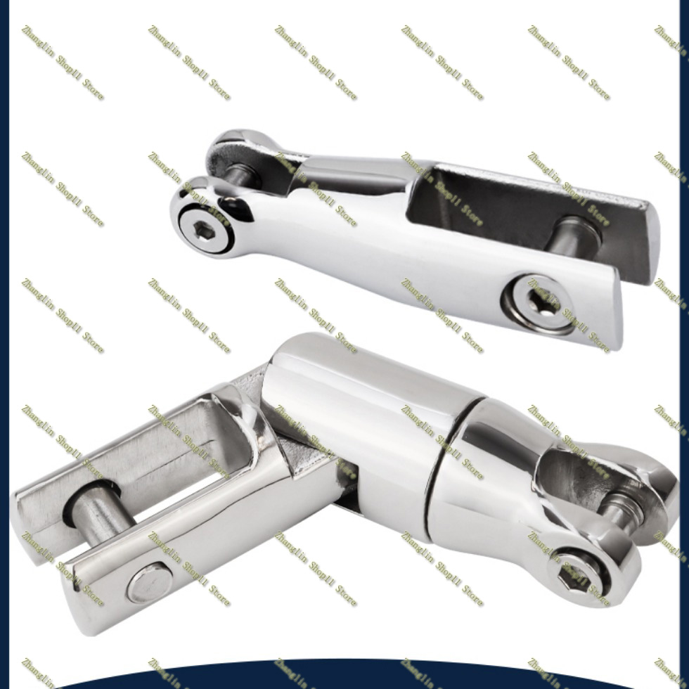 Conector giratorio de anclaje para barco, conector de anclaje giratorio de acero inoxidable 316, accesorios de anclaje para barcos, cadena de 6mm-8mm 8mm-10mm