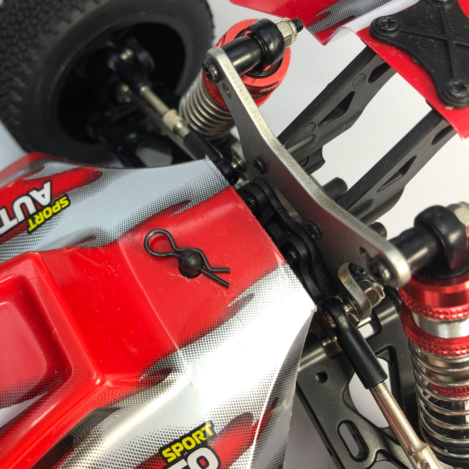 50szt 1/5 1/6 1/7 1/8 1/8 1/12 1/16 1/14 RC Cars Shell Body Clips Pins R Buckles Fixed for TRAXXAS SCX10 RC Car Parts