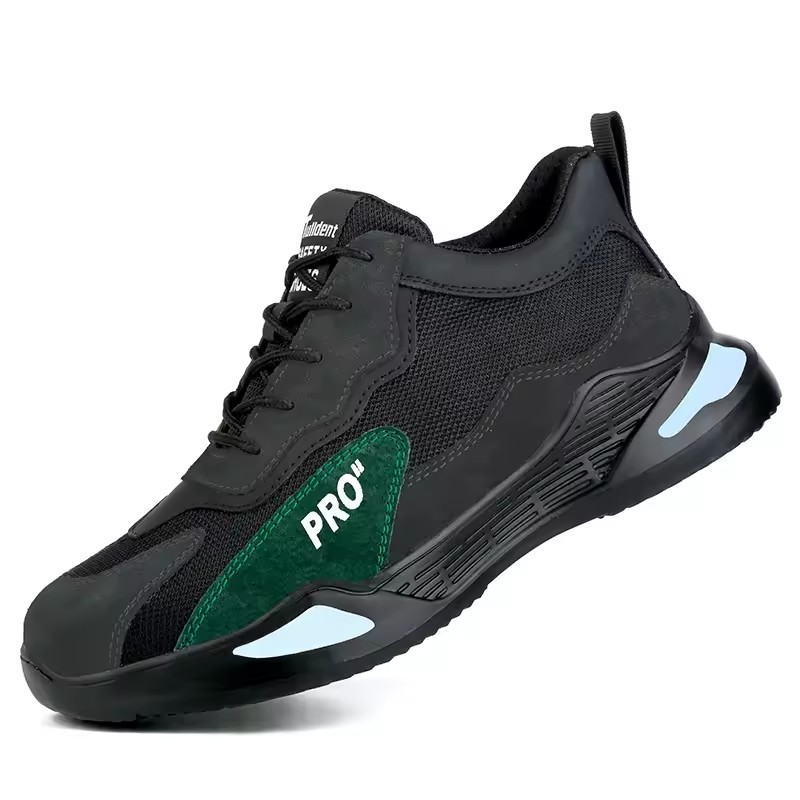Moda sapatos de segurança homens botas de aço toe sapatos masculinos à prova de punctura tênis de trabalho sapatos masculinos botas de trabalho calçados indestrutíveis