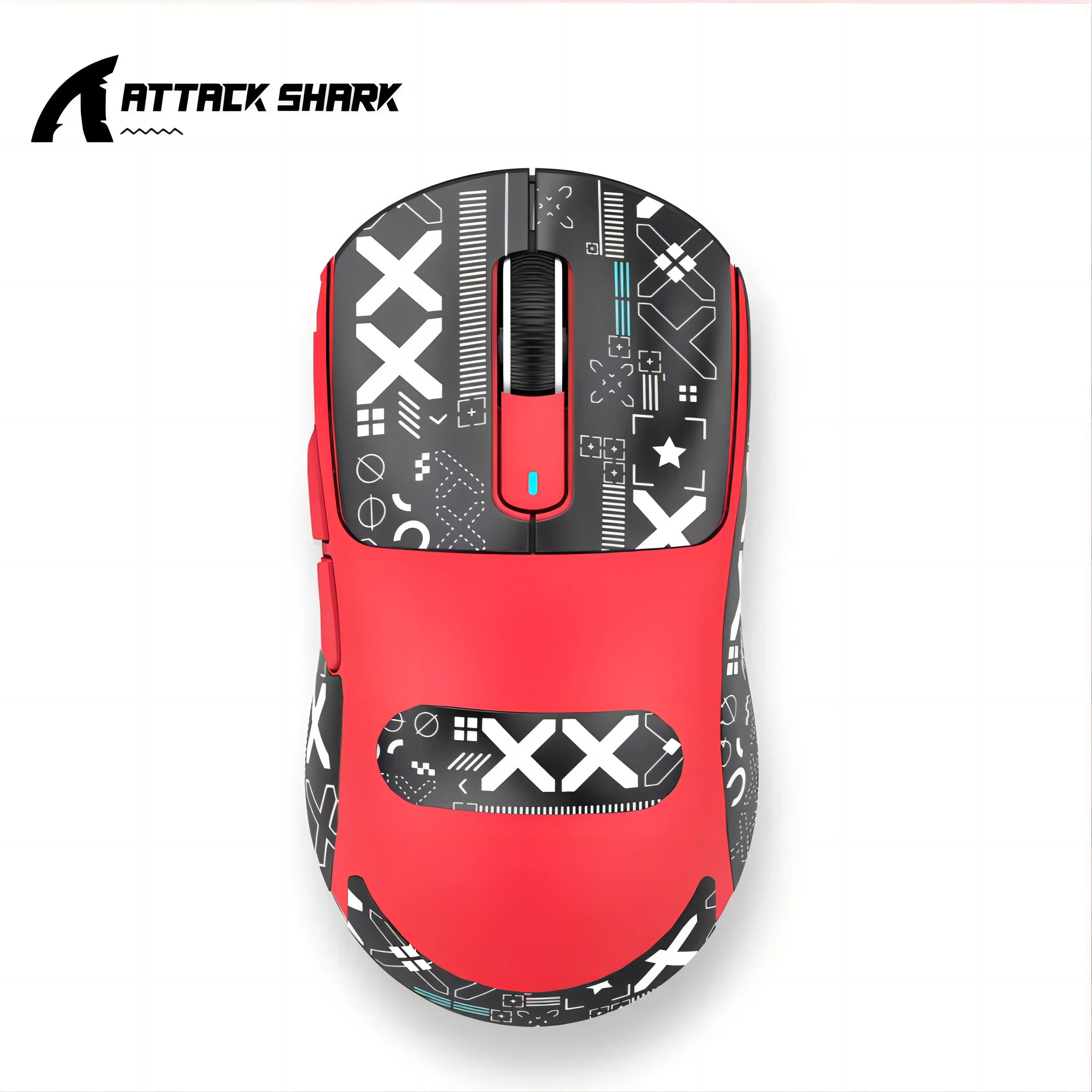 Souris sans fil Attack Shark X3, souris légère PixArt PAW3395 26K DPI 1K/4K, souris de jeu Macro Tri-Mode, ordinateur portable/win/mac