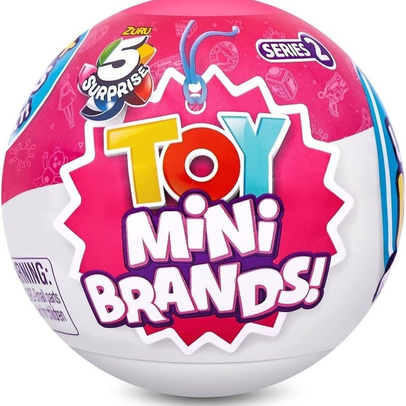 Zuru Mini แบรนด์ของเล่น 5 Surprise Miniature ของเล่น Mini แบรนด์ของเล่น Miniature ของเล่น Mystery Blind Box Series 1 Original ซูเปอร์มาร์เก็ต
