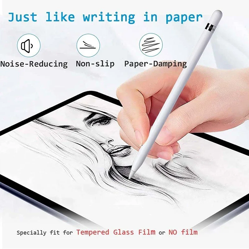 Puntas de lápiz resistentes adecuadas para Apple Pencil 1.a y 2.a generación, puntas de lápiz óptico elástico resistentes al desgaste, puntas de repuesto para IPencil