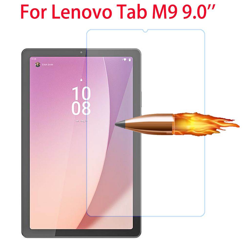 9 H กระจกนิรภัยป้องกันหน้าจอสําหรับ Lenovo Tab M9 9.0 นิ้ว TB-310FU TB-310 ป้องกันฟิล์มสําหรับ Lenovo Tab M9 กระจกหน้าจอ