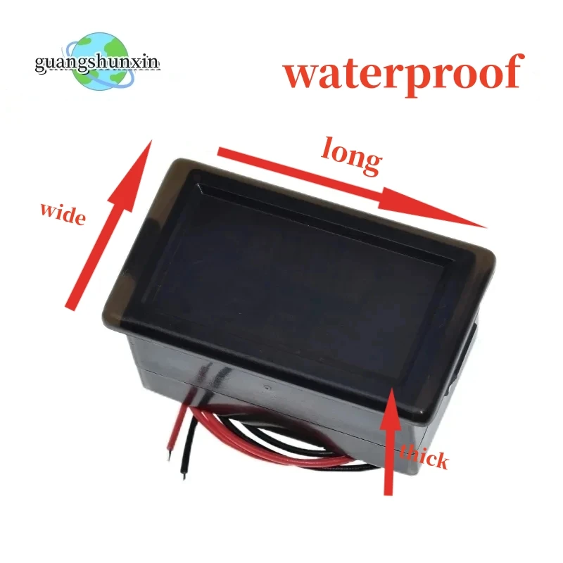 12/24/48/60/72/84V electric vehicle battery, battery meter display, DC lithium battery voltage